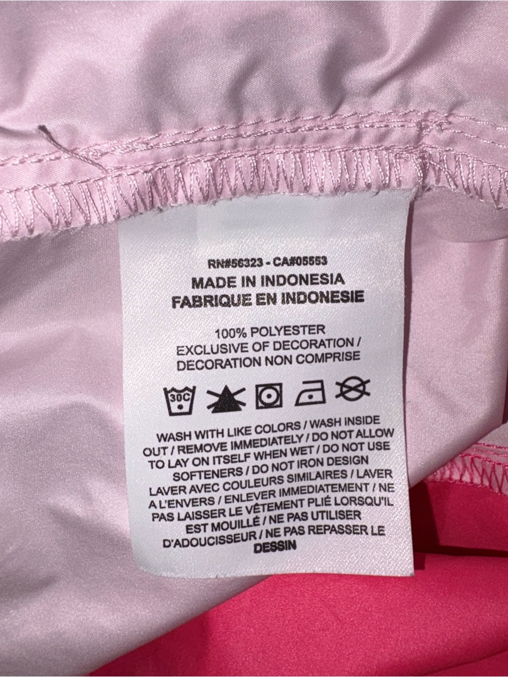 Nike Sportswear Icon Clash Light Woven Mini Skirt ColorBlock Pink Size Small - Picture 7 of 8